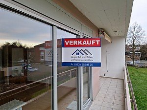 Balkon zur Südseite Eigentumswohnung im Musikerviertel in Düren Süd