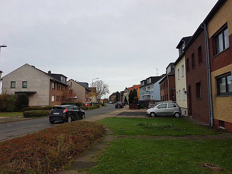 D�ren Hoven, B�ttcherstra�e Ortseingang