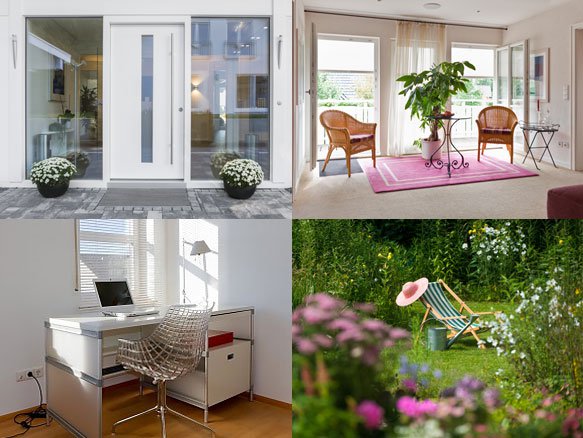 4 Bilder einer Immobilie 4 Bilder einer Immobilie