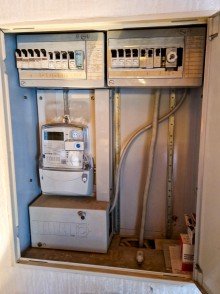 Sicherungskasten Bungalow mit Doppelgarage, Keller und pflegeleichtem Garten in ruhiger Lage von Linnich Welz