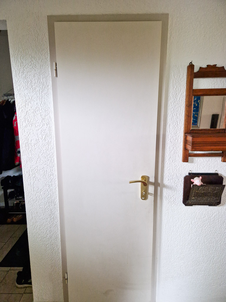 T�r zum Doppelhaush�lfte D�ren