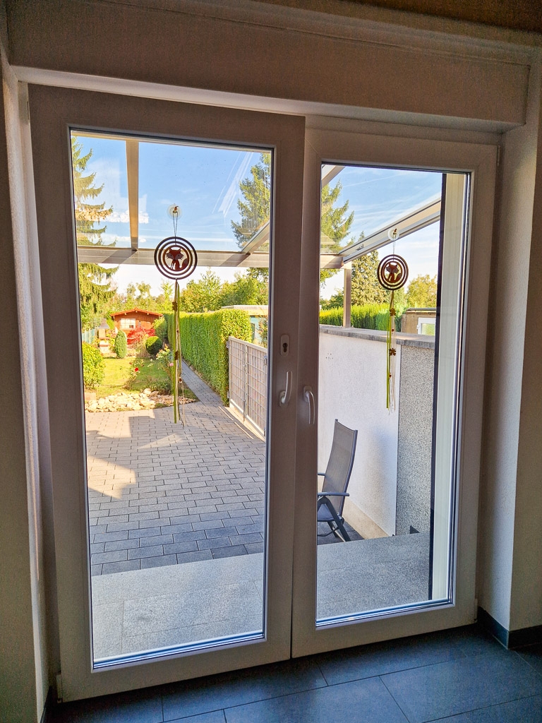 T�r zur Terrasse mit Reiheneckhaus D�ren
