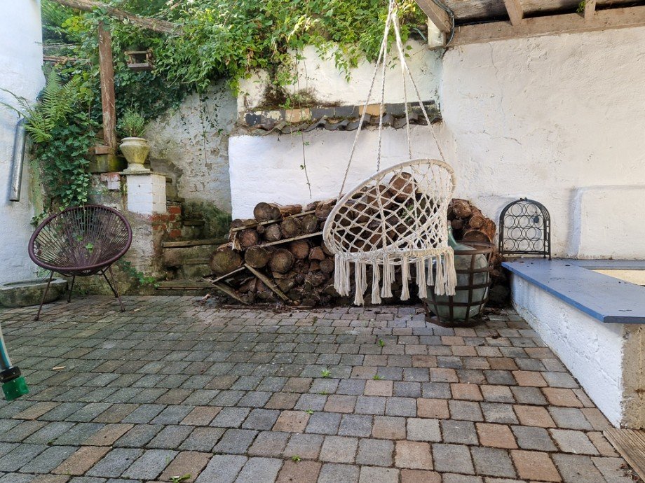 gepflasterter Boden Reihenmittelhaus Langerwehe
