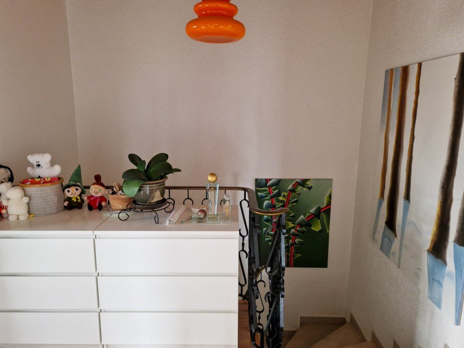 Treppe Doppelhaush�lfte D�ren