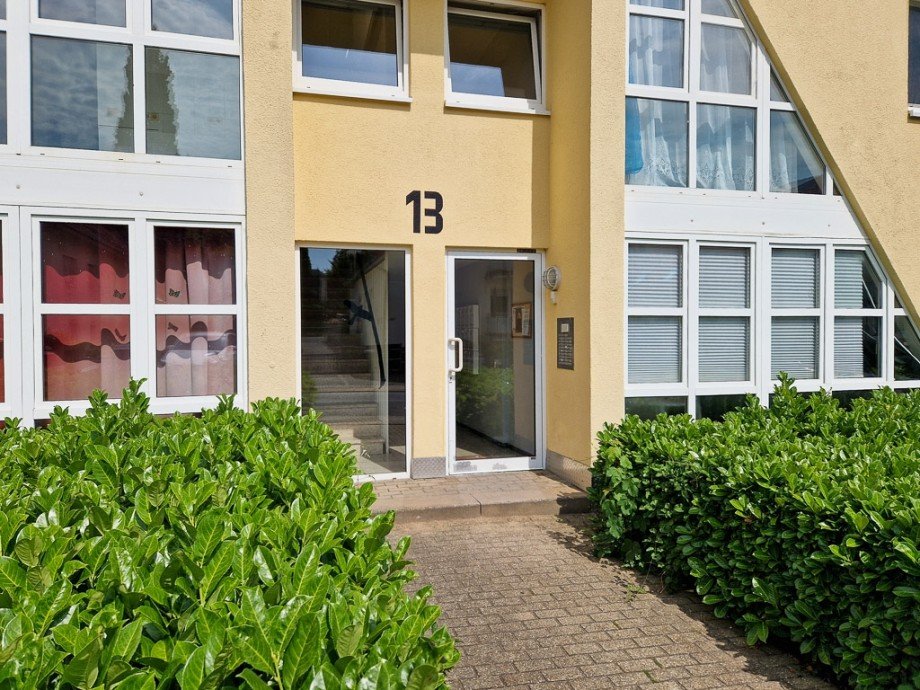 der Hauseingang Etagenwohnung Langerwehe