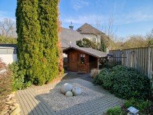 pflegeleichter Garten Bungalow mit Doppelgarage, Keller und pflegeleichtem Garten in ruhiger Lage von Linnich Welz