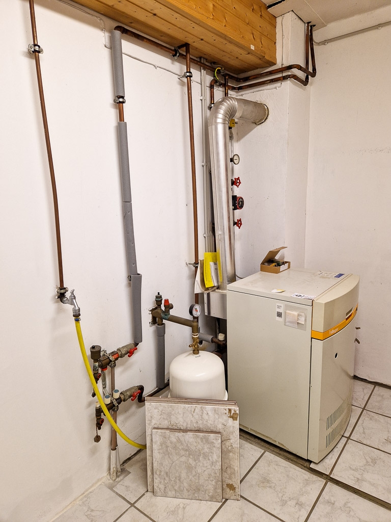 Gas-Zentralheizung Reihenendhaus Kreuzau