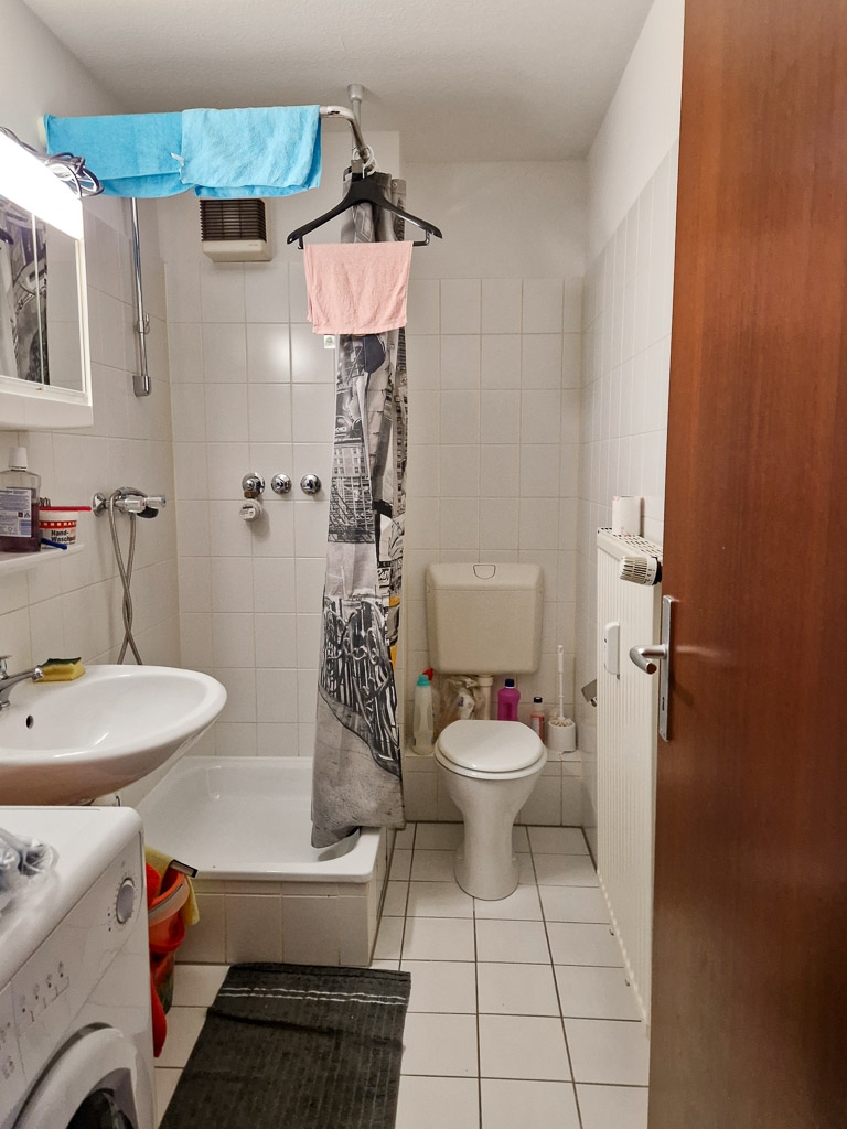 Bad mit Dusche Etagenwohnung Langerwehe