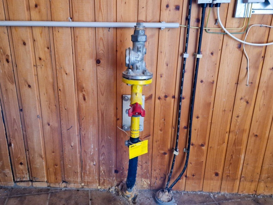 Gasanschluss Reiheneckhaus Niederzier