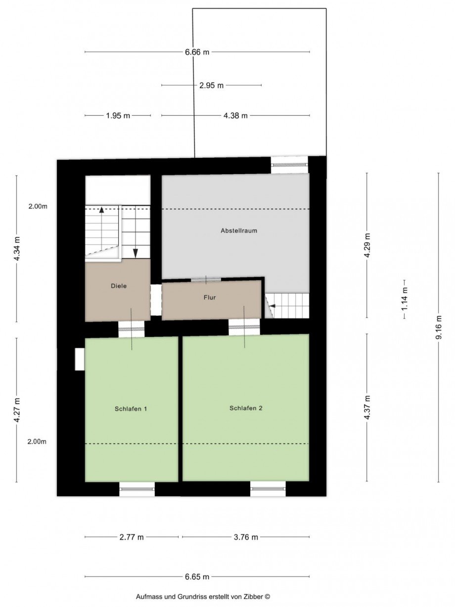 Dachgeschoss Mehrfamilienhaus D�ren