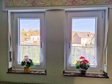 mit Rollladen zum Garten Kreuzau Obermaubach, ruhige Lage, freistehendes Einfamilienhaus mit gro�em Garten, Keller und Garage