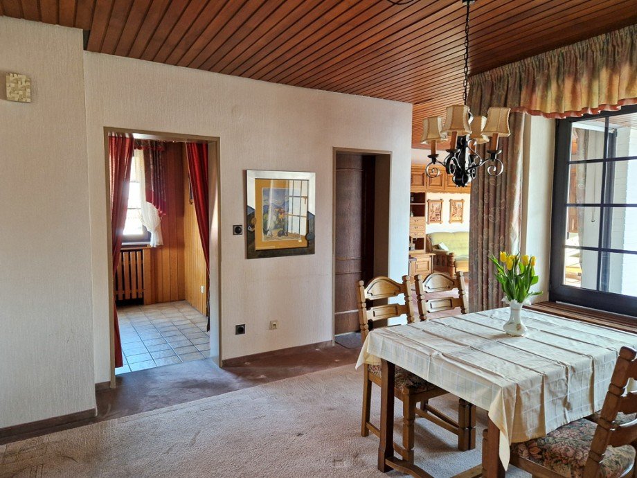 Esszimmer Richtung K�che Bungalow Linnich