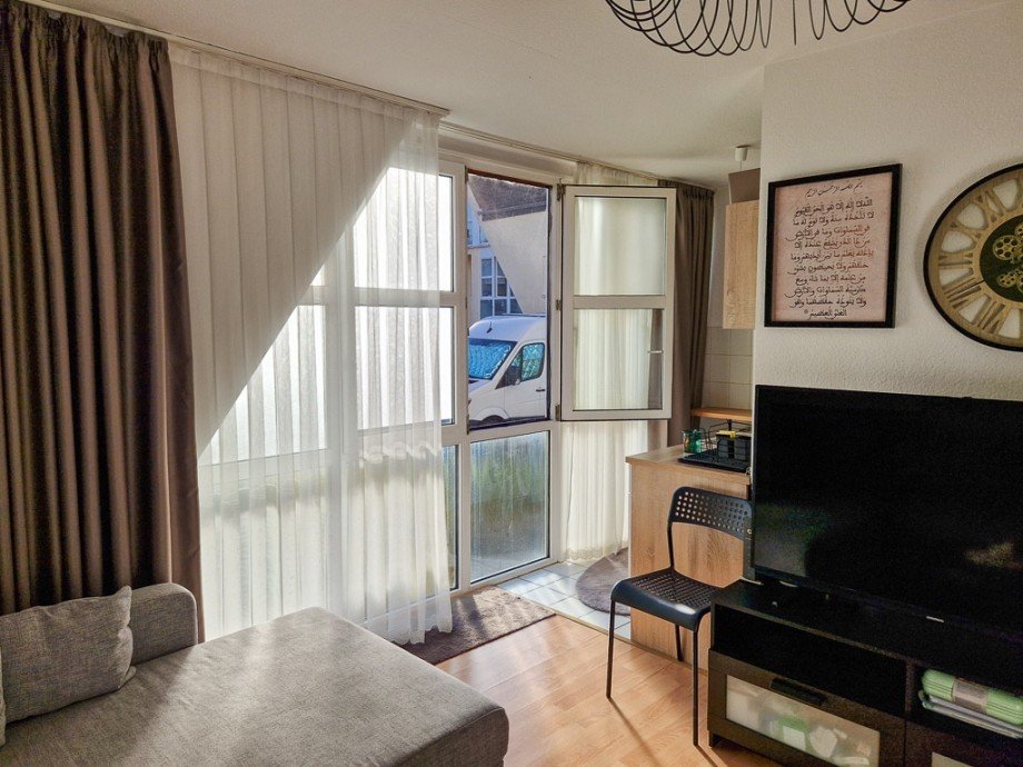 mit gro�em Fenster Etagenwohnung Langerwehe