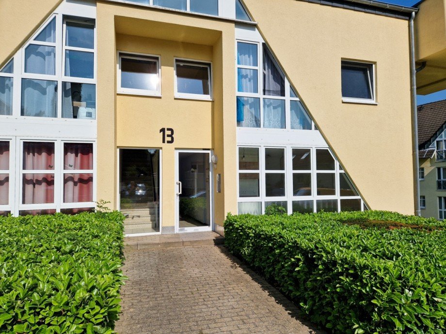 der Hauseingang Erdgeschosswohnung Langerwehe