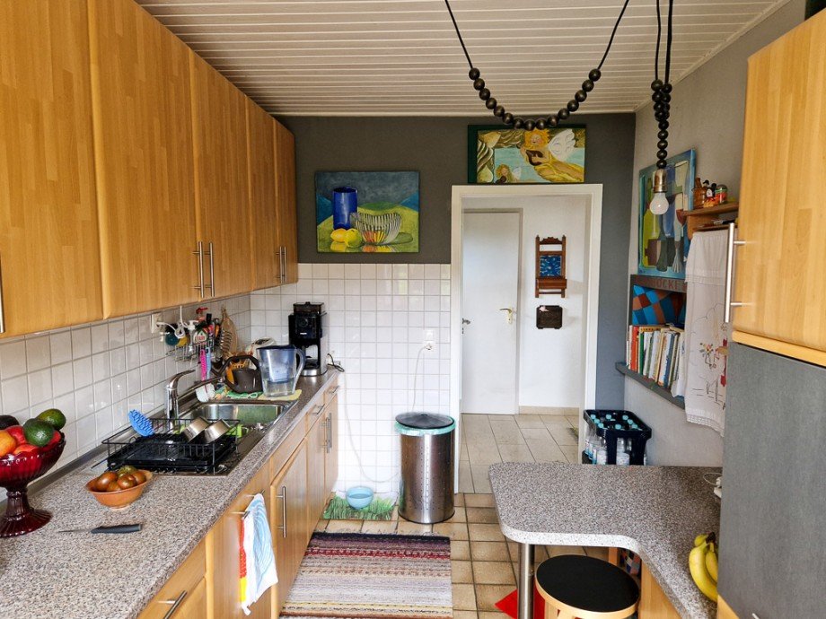 Ausgang zur Diele Doppelhaush�lfte D�ren