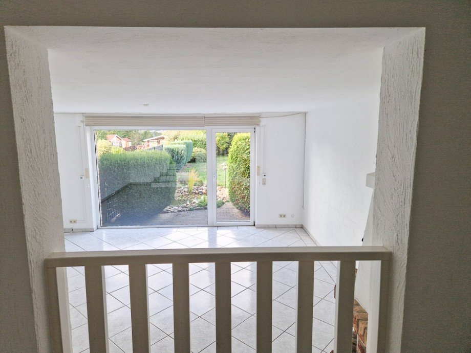 mit Blick auf das Reihenendhaus Kreuzau