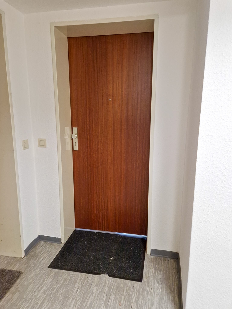 Eingang zur Wohnung Etagenwohnung Langerwehe