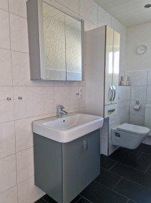 moderne Badm�bel modernisiertes Reiheneckhaus in D�ren Stadt im Gr�ng�rtel mit Garten und genehmigtem Anbau