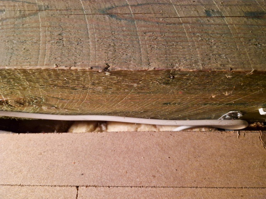 D�mmung der Decke Reihenendhaus Kreuzau