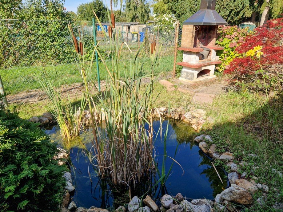 mit kleinem Teich Reiheneckhaus D�ren