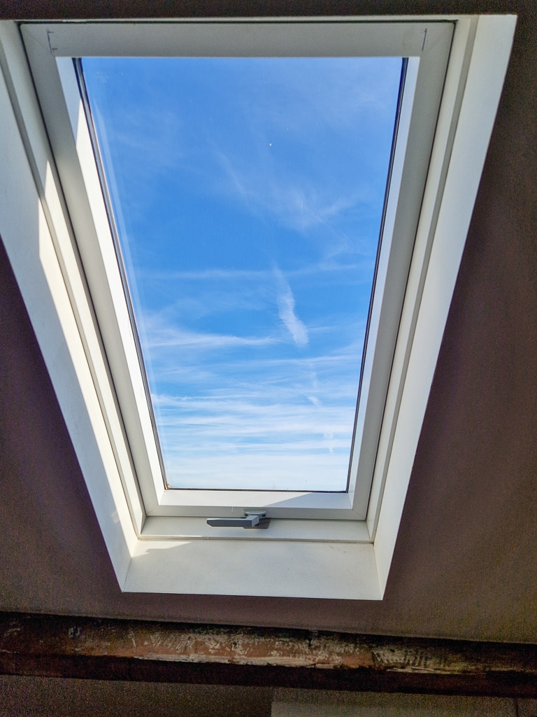 moderne Dachfenster Reihenmittelhaus Langerwehe