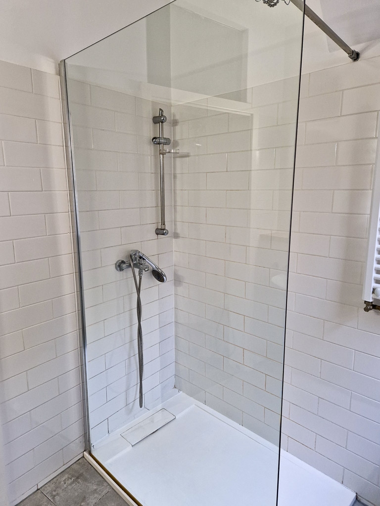 moderne Dusche Reihenmittelhaus Langerwehe