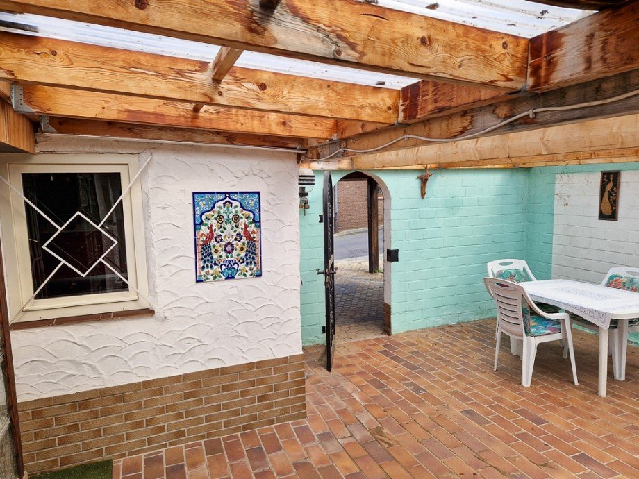 T�r zum Carport Einfamilienhaus D�ren