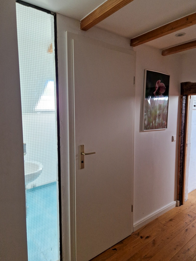 Eingang zum Reihenmittelhaus Langerwehe
