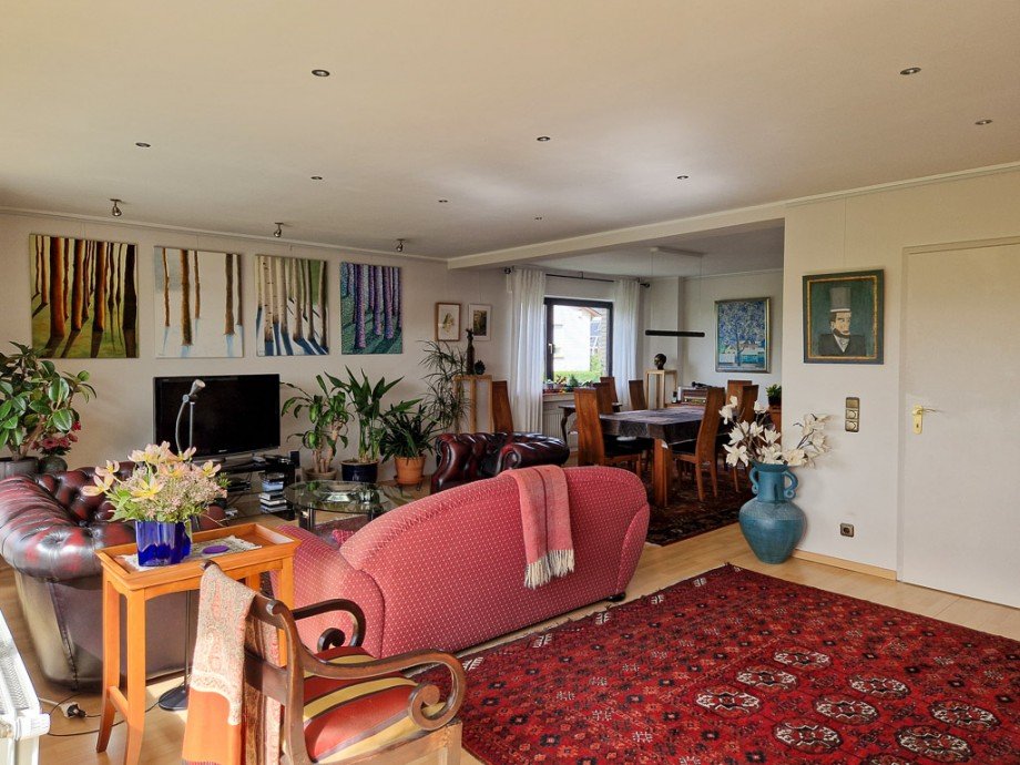 Decke mit Strahlern Doppelhaush�lfte D�ren