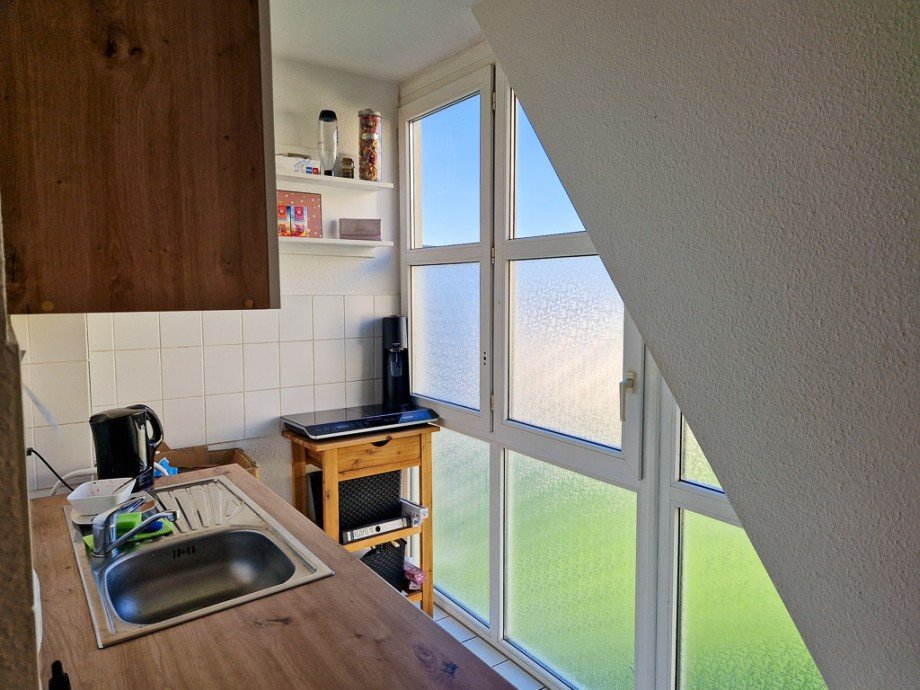 gro�es Fenster zum Garten Etagenwohnung Langerwehe