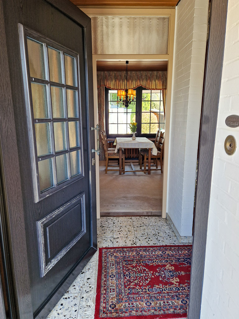 Eingang zur Diele Bungalow Linnich
