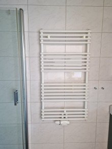 zus�tzliche Handtuchheizung modernisiertes Reiheneckhaus in D�ren Stadt im Gr�ng�rtel mit Garten und genehmigtem Anbau