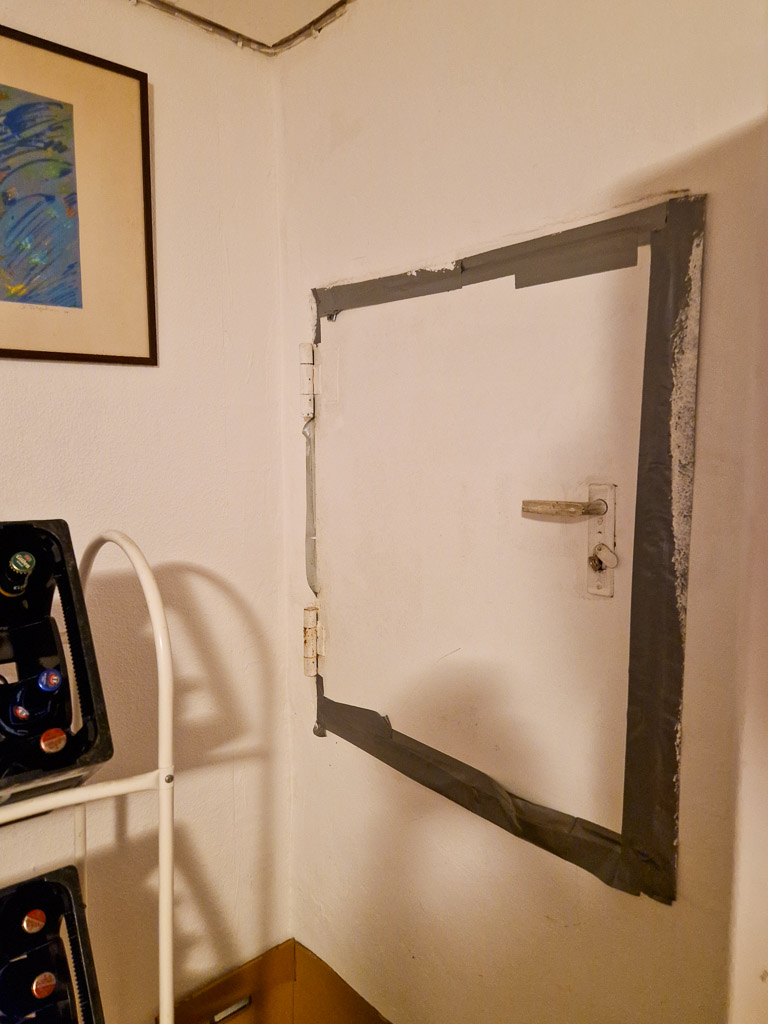 T�r zum Doppelhaush�lfte D�ren