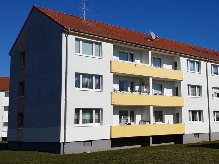 verkauft - Eigentumswohnung in D�ren D�ren Etagenwohnung frei werdende ruhige 3-Zimmer ETW mit Balkon, 1. Etage, in 6-Familienhaus, D�ren Satellitenviertel