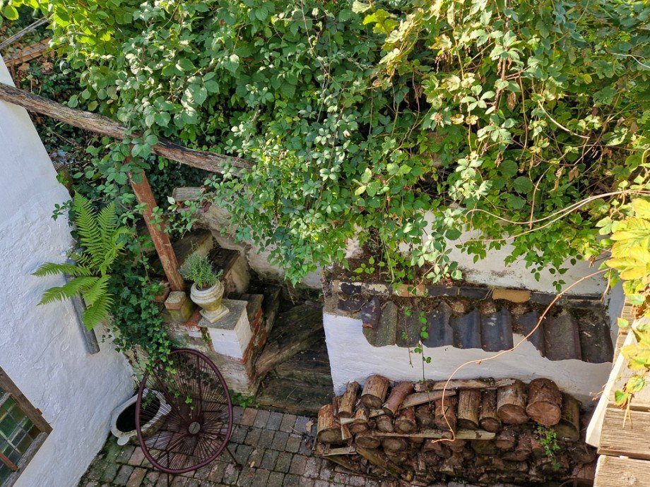 untere Terrasse Reihenmittelhaus Langerwehe