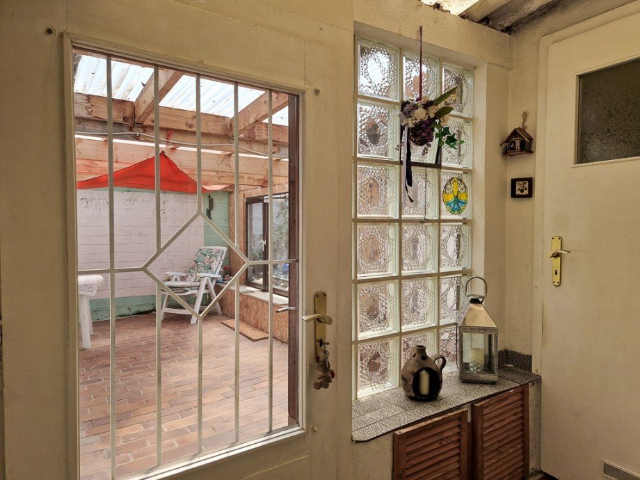 T�r zum Wintergarten Einfamilienhaus D�ren